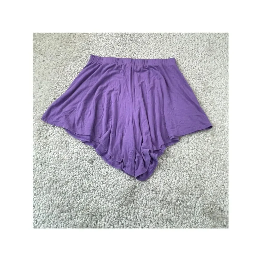 Free People Beach Sunsational Shorts Lavander Purple Womens Small